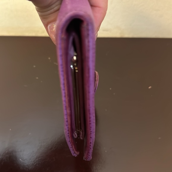 Chanel double c purple wallet.good condition. - Picture 5 of 9